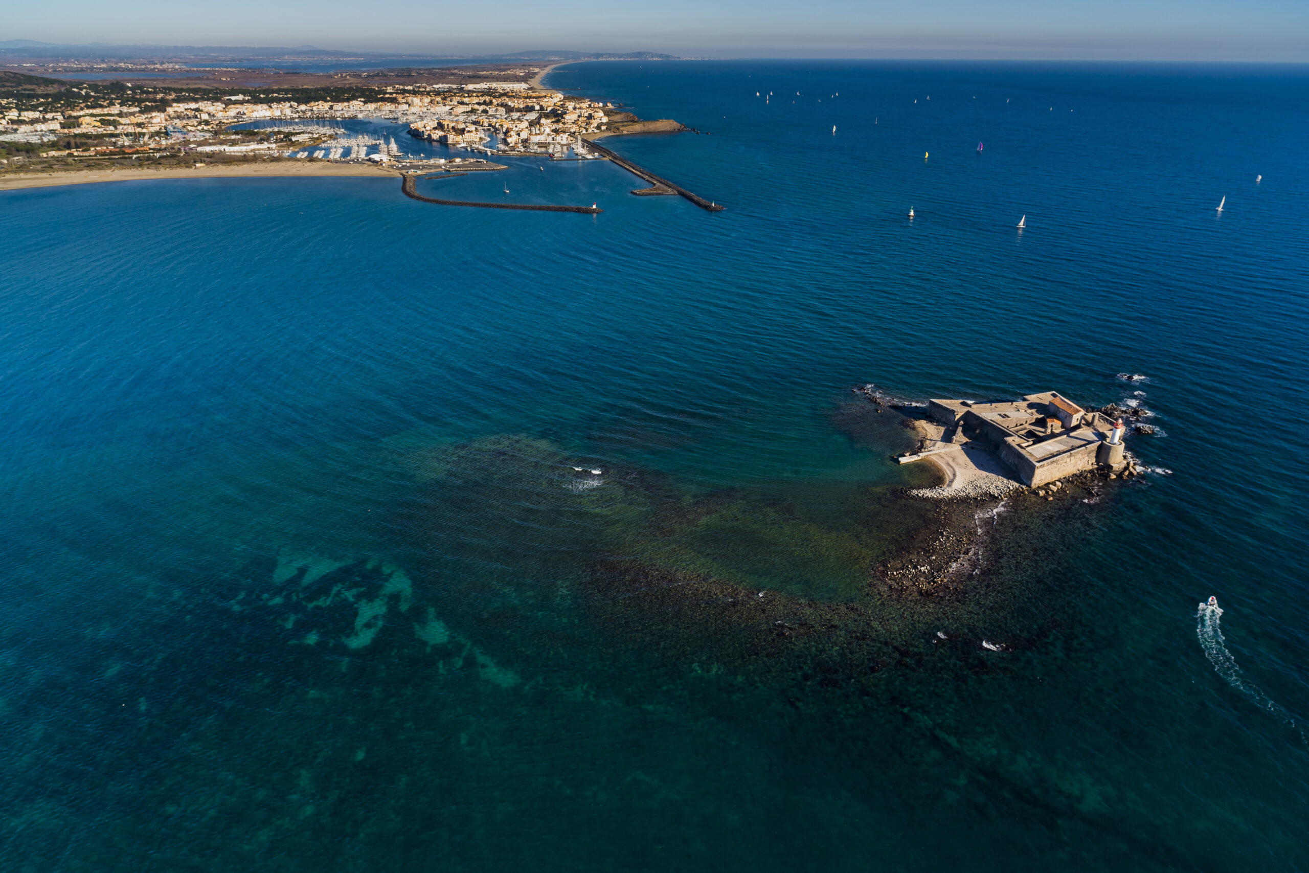 Le Cap-d'Agde – Le Fort Brescou – © Adobe Stock